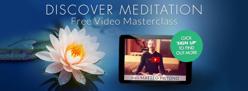 Discover Meditation Free Video Masterclass with Matteo Online